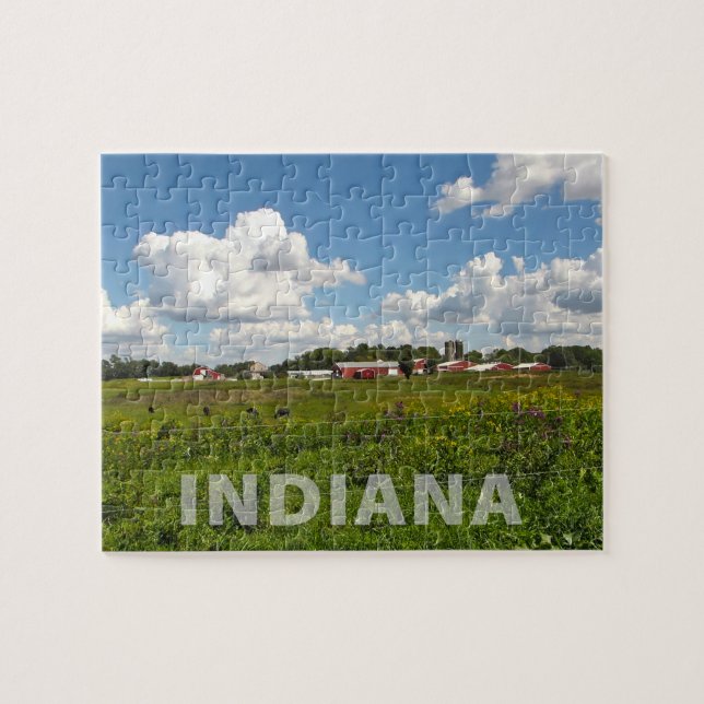 Indiana Farm Jigsaw Puzzle (Horizontal)