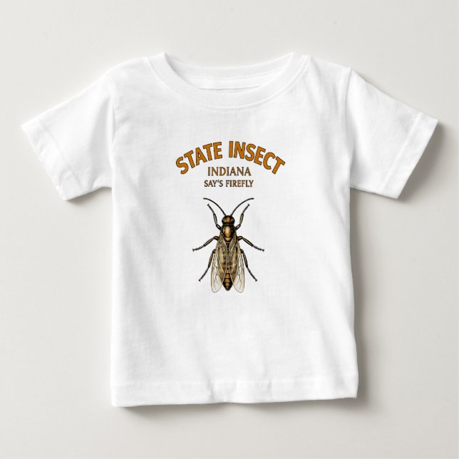 Indiana Fireworm Baby T-Shirt (Front)
