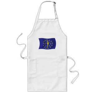 Indiana Flag Apron