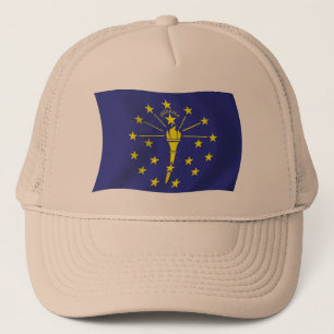 Indiana Flag Hat