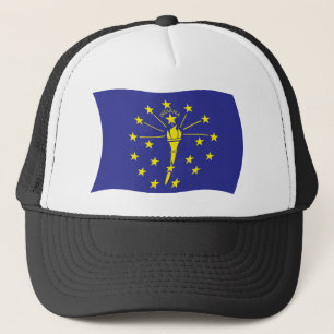 Indiana Flag Hat