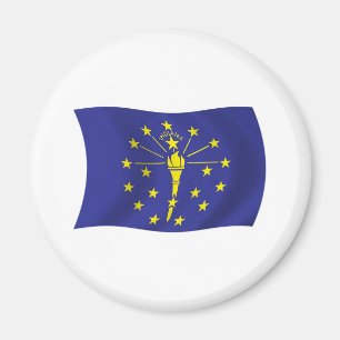 Indiana Flag Magnet