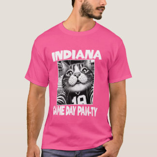 Indiana Game Day Party Funny Home State Indiana T-Shirt