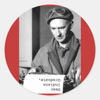 Indiana Graduate Ernie Pyle school sticker