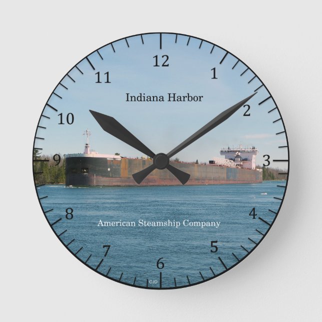 Indiana Harbour clock (Front)