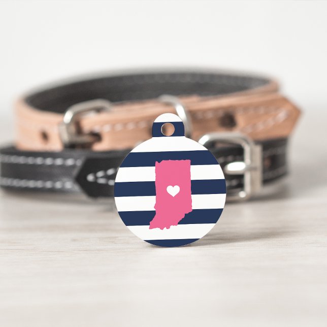 Indiana Heart Pet Tag (Creator Uploaded)
