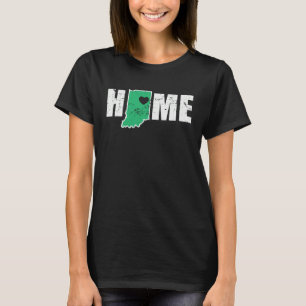 Indiana Home USA America State T-Shirt