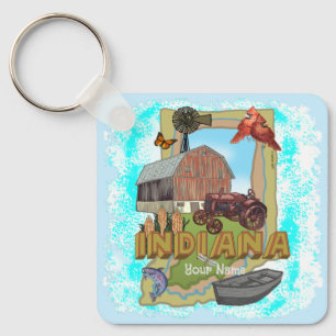 Indiana  key ring