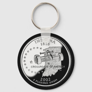 INDIANA KEY RING