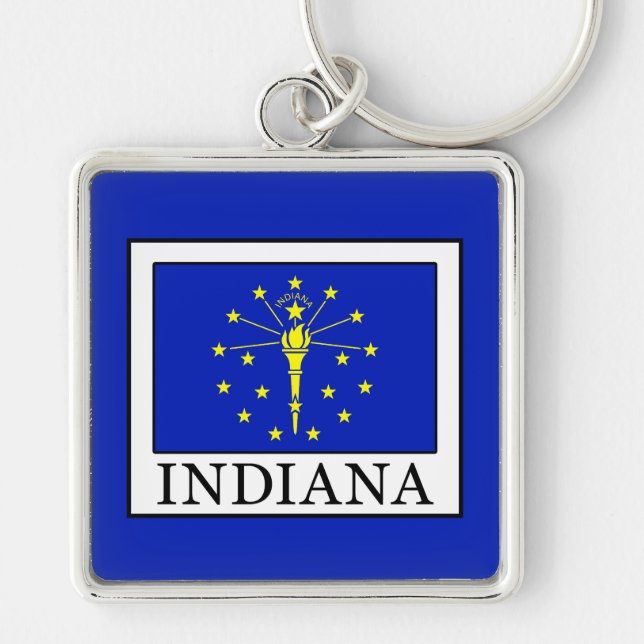Indiana Key Ring (Front)