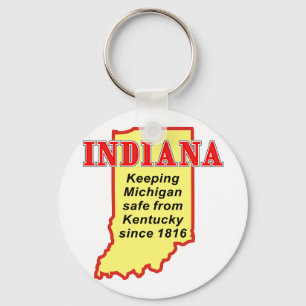 Indiana Key Ring