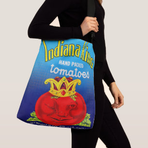 Indiana King tomatoes label Crossbody Bag