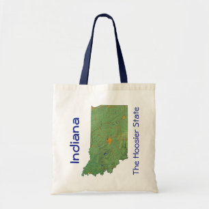 Indiana Map Bag