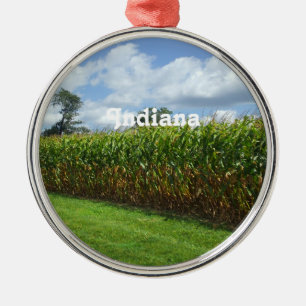 Indiana Metal Tree Decoration