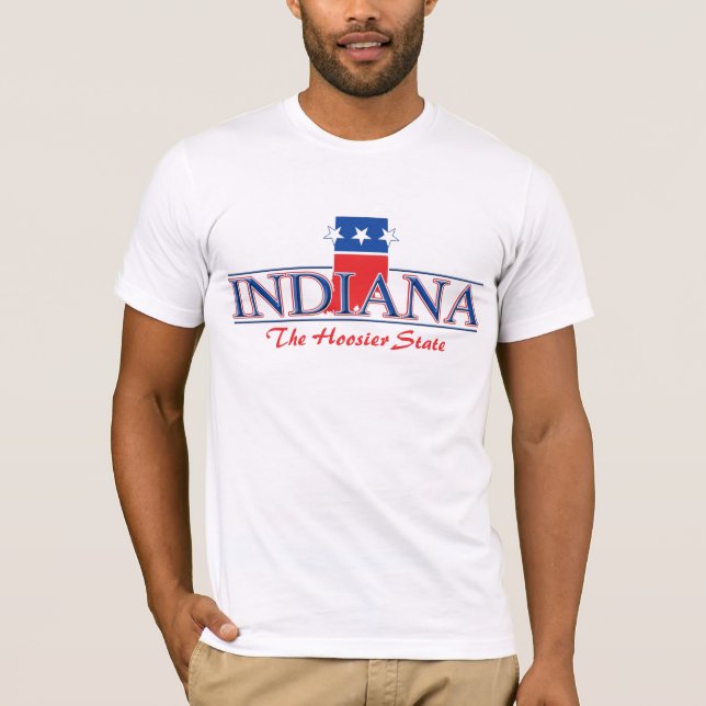 Indiana Patriotic T-Shirt (Front)