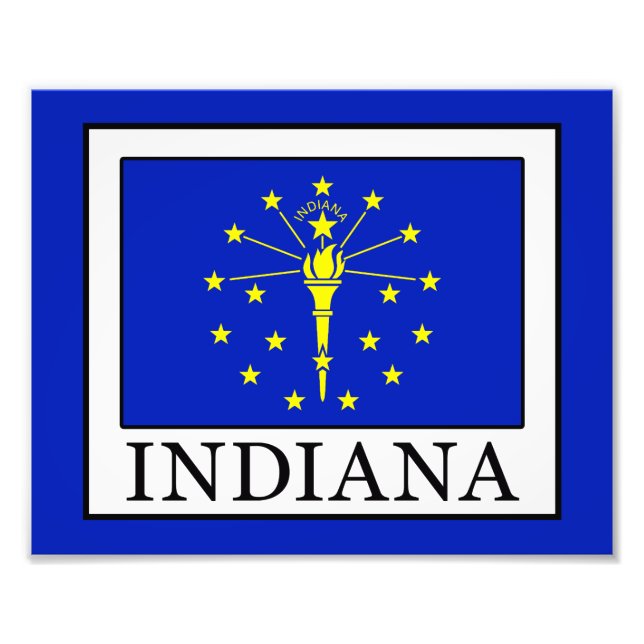 Indiana Photo Print (Front)