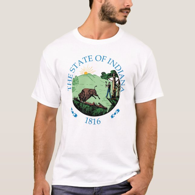Indiana sign T-Shirt (Front)