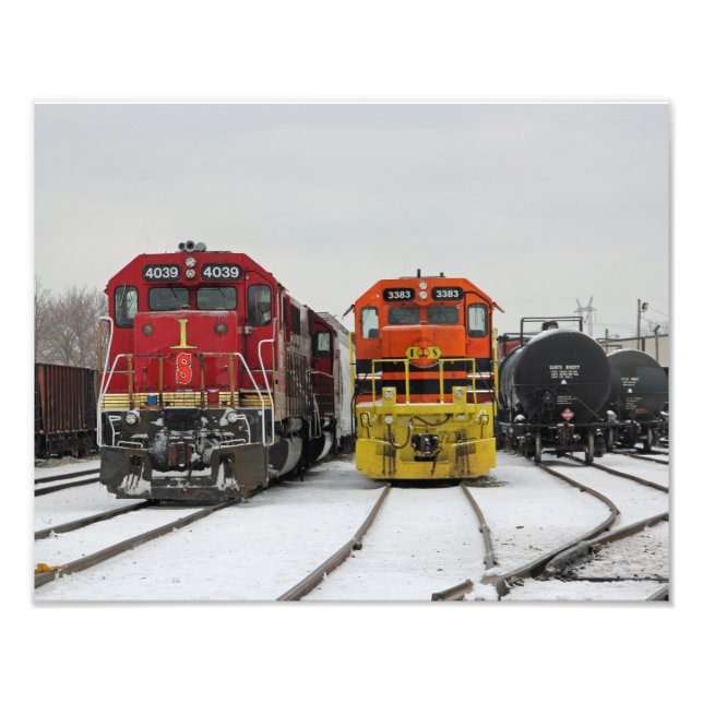 Indiana Southern Railroad Print (Front)