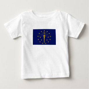Indiana State Flag Baby T-Shirt