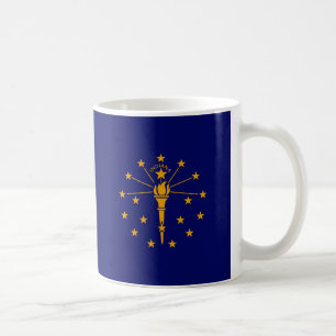 Indiana State Flag Design Coffee Mug