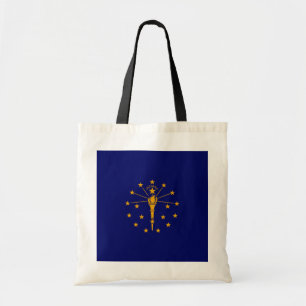 Indiana State Flag Design Tote Bag