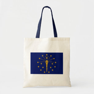 Indiana State Flag Tote Bag