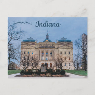 Indiana State House Indianapolis Indiana Postcard