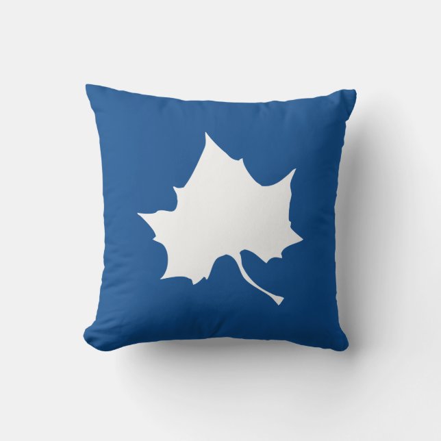 Indiana State Leaf Cushion (Front)