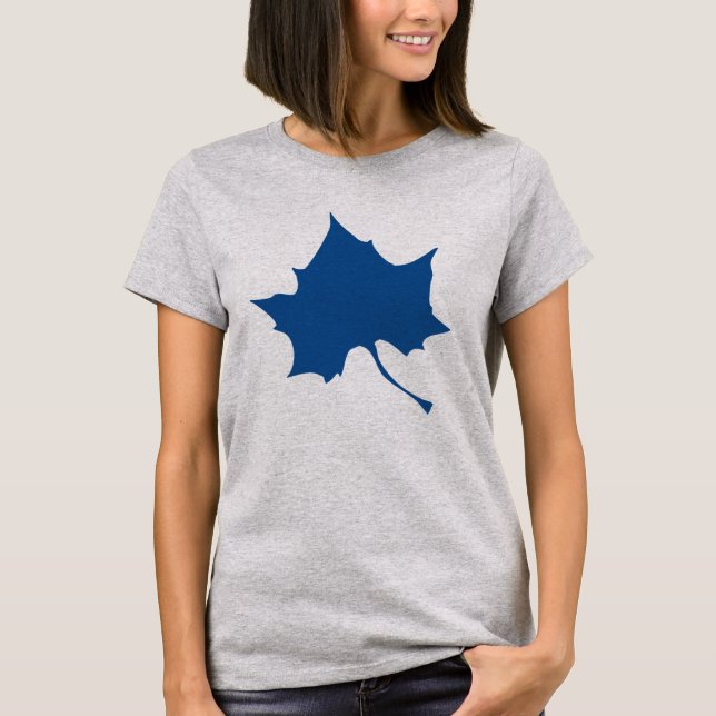 Indiana State Leaf T-Shirt (Front)