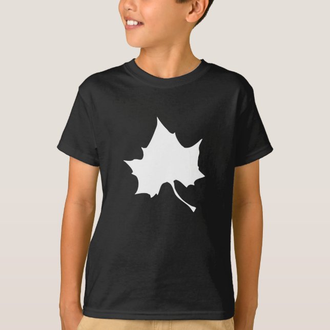 Indiana State Leaf T-Shirt (Front)