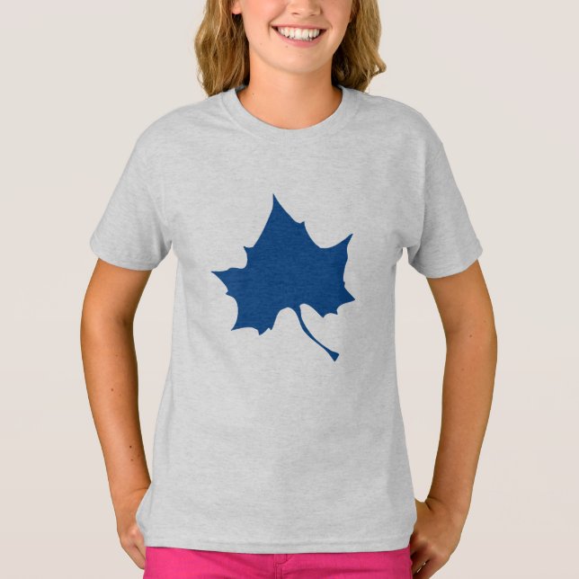 Indiana State Leaf T-Shirt (Front)