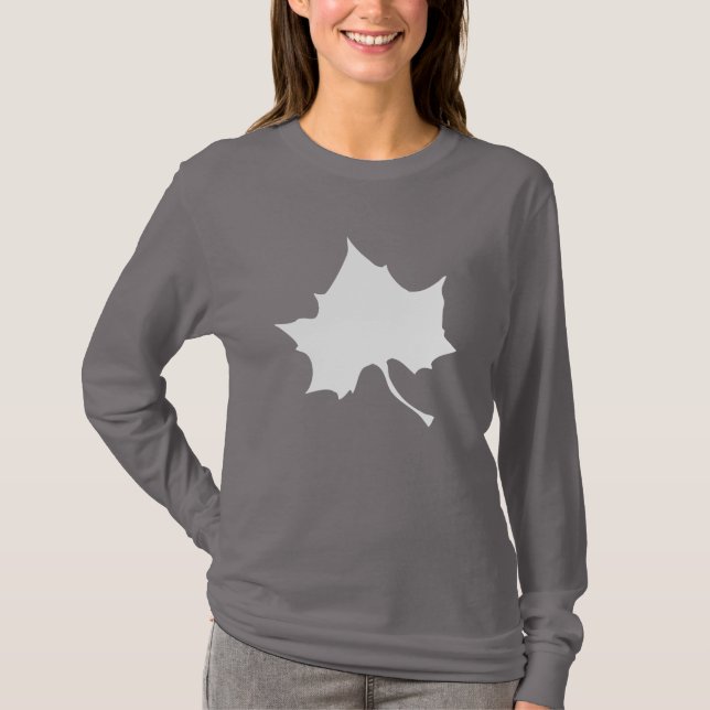 Indiana State Leaf T-Shirt (Front)