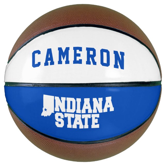 Indiana State Logo Basketball (Front)
