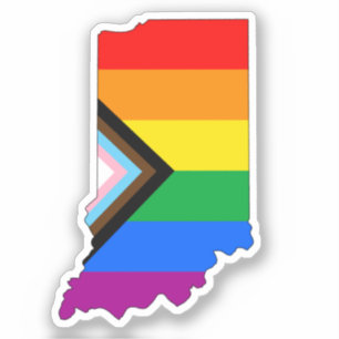 Indiana State Pride LGBTQ Progress Pride