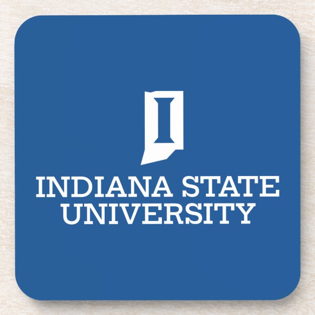 Indiana State University Coaster (Front)