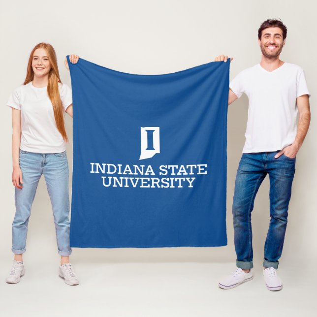 Indiana State University Fleece Blanket (In Situ)