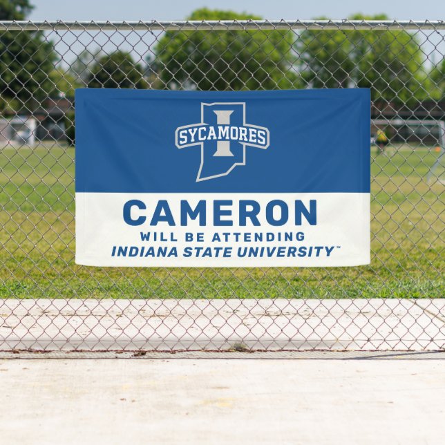Indiana State University Graduation Banner (Insitu)