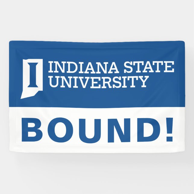 Indiana State University Graduation Banner (Horizontal)