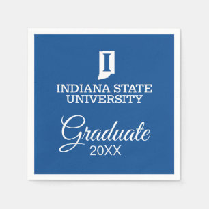 Indiana State University Graduation Napkin