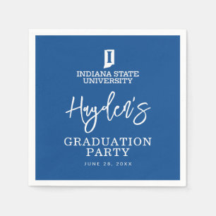 Indiana State University Graduation Napkin