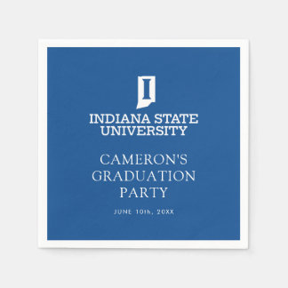 Indiana State University Graduation Napkin