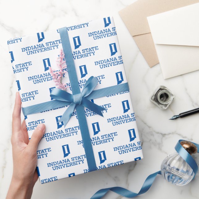 Indiana State University Graduation Wrapping Paper (Gifting)