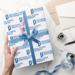 Indiana State University Graduation Wrapping Paper