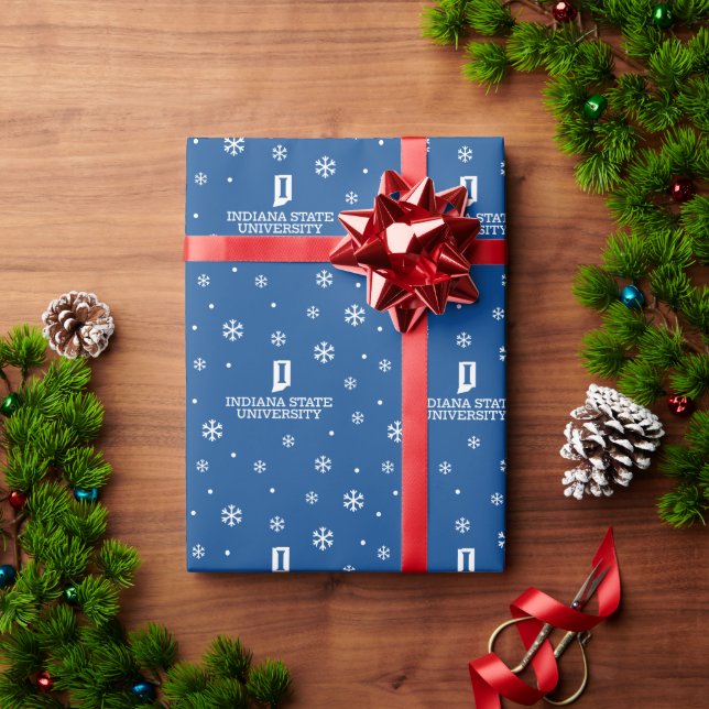 Indiana State University Holiday Wrapping Paper (Holiday Gift)