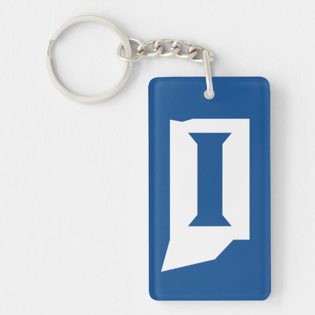 Indiana State University Key Ring (Front)