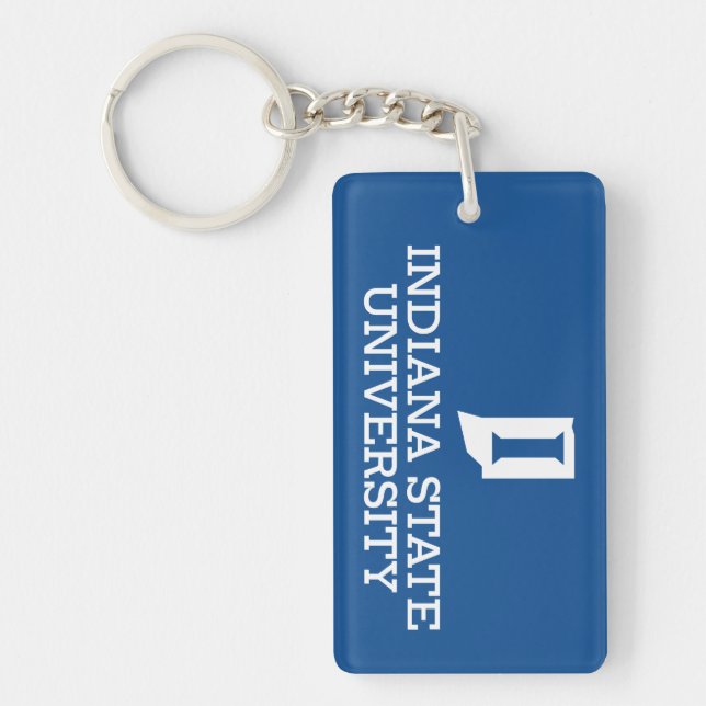 Indiana State University Key Ring (Front)