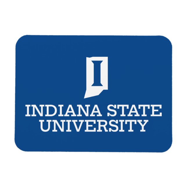 Indiana State University Magnet (Horizontal)