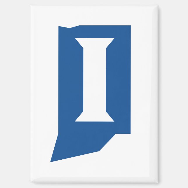 Indiana State University Magnet (Front)