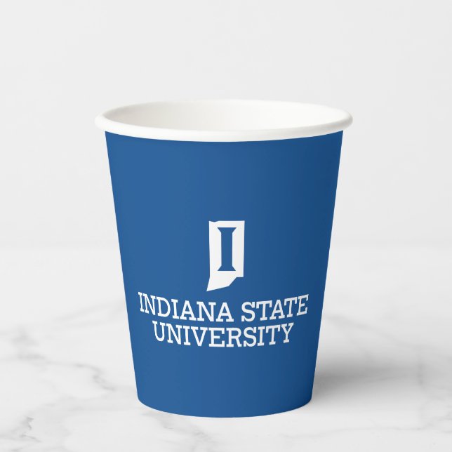 Indiana State University Paper Cups (Front)