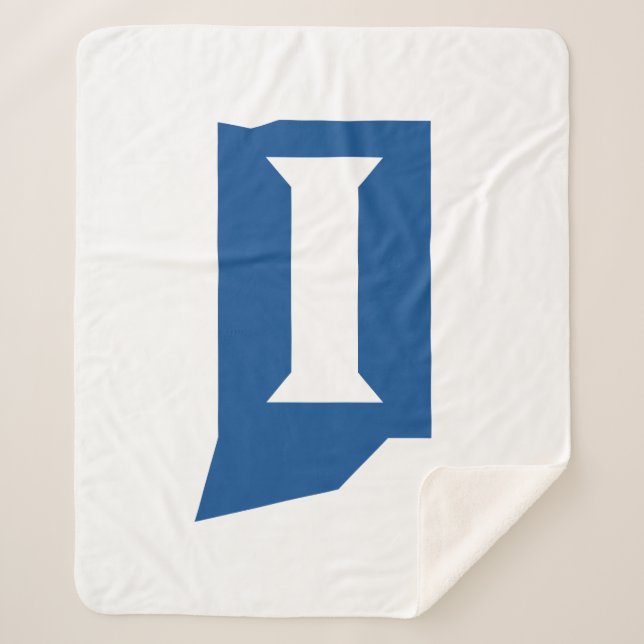 Indiana State University Sherpa Blanket (Front)